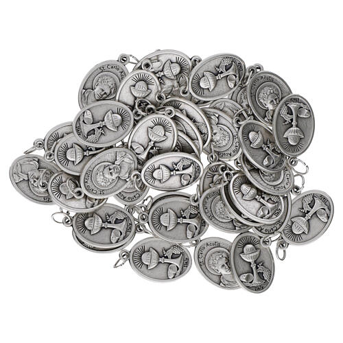 Medaglia 25 mm zama Carlo Acutis argentata 3