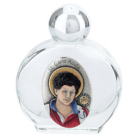 Holy Water glass bottle, Carlo Acutis, 10 ml