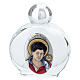 Holy Water glass bottle, Carlo Acutis, 10 ml s1