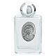 Bottiglietta acqua santa vetro Carlo Acutis argentato 35 ml s4