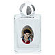 Bottiglietta 35 ml acqua benedetta vetro Carlo Acutis s1