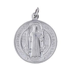 St. Benedict medals, PACK of 100 pcs, 0.9 in, aluminum