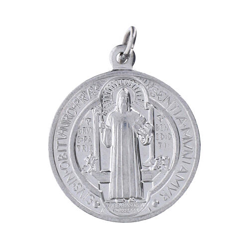 Medalhas São Bento PAC. 100 UNID. diam. 22 mm alumínio 1