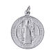 Medalhas São Bento PAC. 100 UNID. diam. 22 mm alumínio s1