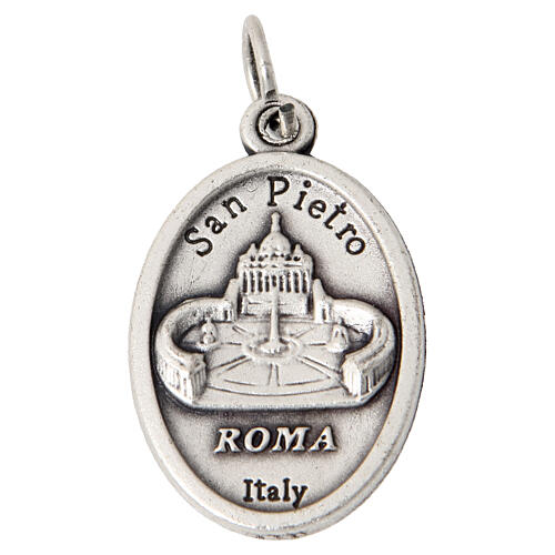 Medaglia Mater Ecclesiae in zama 30x15 mm 2