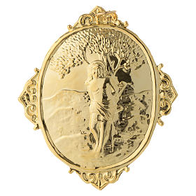 Medalla cofradía San Sebastián metal