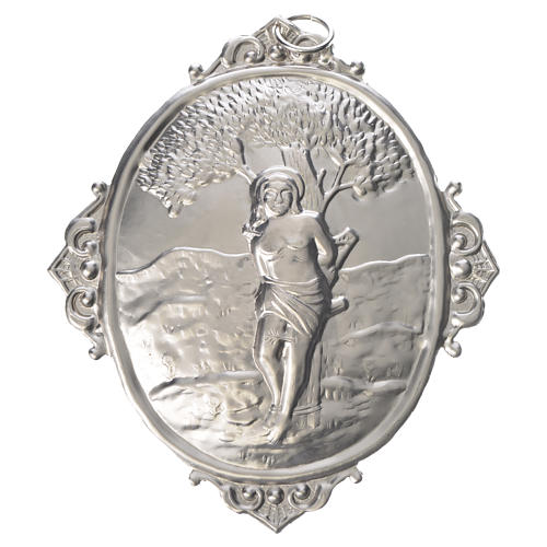 Confraternity Medal in metal, Saint Sebastian 1