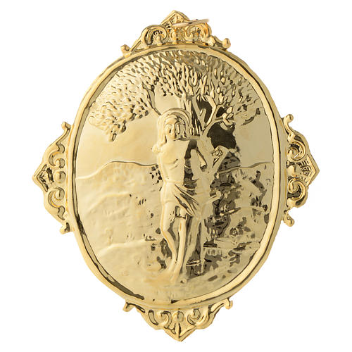 Confraternity Medal in metal, Saint Sebastian 2