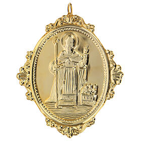 Confraternity Medal in metal, Saint Nicholas