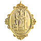 Confraternity Medal in metal, Saint Nicholas s1