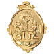 Medalla cofradía Santísimo Sacramento 9x7 cm. metal s1