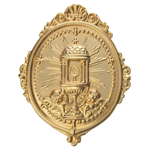 Medalla cofradía Ostensorio Ambrosiano metal 1