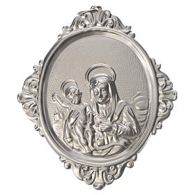 Medalion dla konfraterni Madonna del Carmine mosiądz