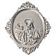 Medalion dla konfraterni Madonna del Carmine mosiądz s1