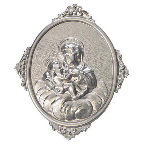 Medalion dla konfraterni Matki Bożej Łaskawej mosiądz 1