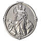Medaillon für Bruderschaft Madonna von Pompei Messing s1