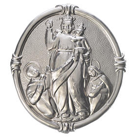 Medalion dla konfraterni Matki Bożej Różańcowej z Pompei mosiądz