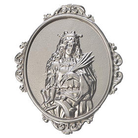 Medalla cofradía Santa Catalina latón
