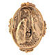 Confraternity Medal in brass, Annunciation scene s1