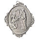 Medalhão para irmandade Visita da Virgem à Santa Elisabete s1