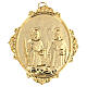Confraternity Medal in brass, Saints Cosmas and Damian s1