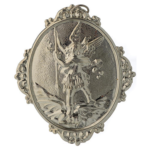 Confraternity Medal in brass, Saint Michael 2