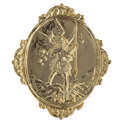 Confraternity Medal in brass, Saint Michael 3