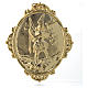 Confraternity Medal in brass, Saint Michael s1