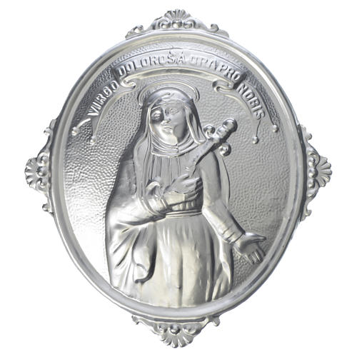 Medalla cofradía Nuestra Señora de los Dolores latón 1