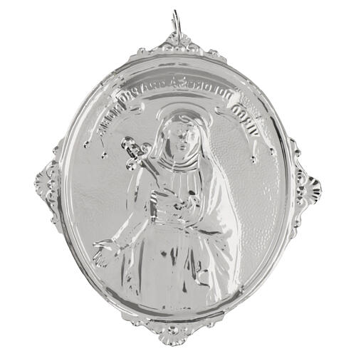Medalla cofradía Nuestra Señora de los Dolores latón 2