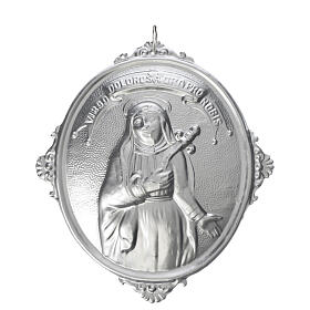 Medaglione confraternite Addolorata ottone