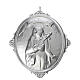 Medaglione confraternite Addolorata ottone s1