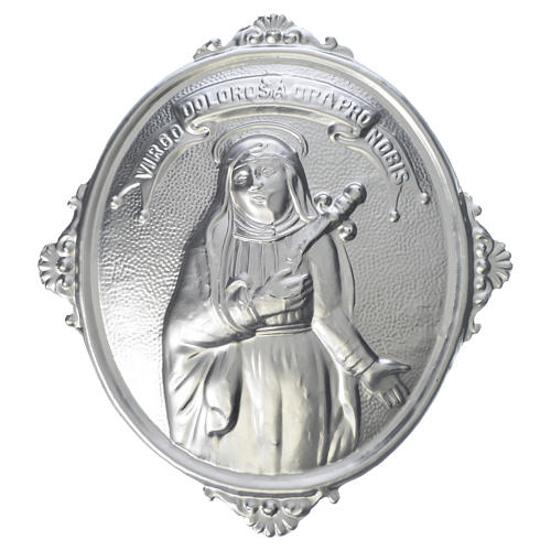 Medalion dla konfraterni Matki Bożej Bolesnej mosiądz 1