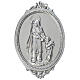 Confraternity Medal in brass, Saint Anne s2
