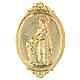 Confraternity Medal in brass, Saint Anne s3