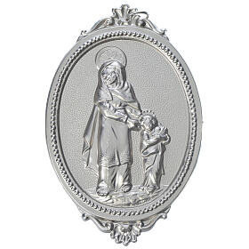 Medalhão de irmandade latão Santa Ana