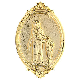 Confraternity Medal in brass, Saint Anne