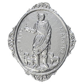 Medalion konfraterni Świętego Wita męczennika mosiądz