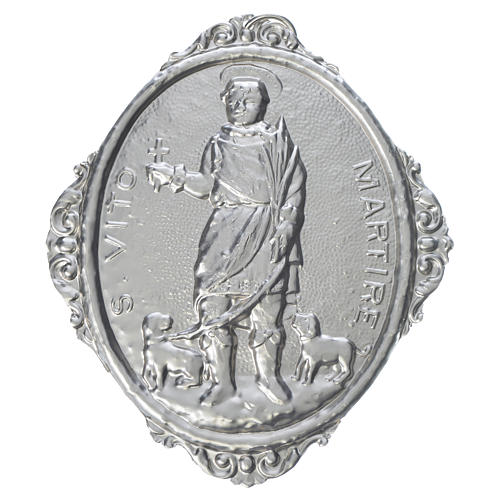 Medalhão de irmandade latão São Vito da Lucânia 1