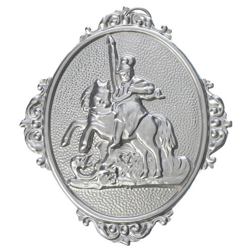 Confraternity Medal in brass, Saint George 1