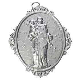 Confraternity Medal in brass, Saint Anthony with Jesus