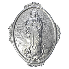 Medalhão de irmandade latão Nossa Senhora da Assunção