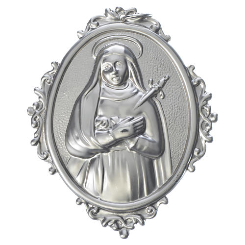 Medaillon Bruderschaften Mater Dolorosa Messing 1