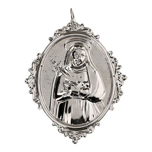 Medaillon Bruderschaften Mater Dolorosa Messing 2