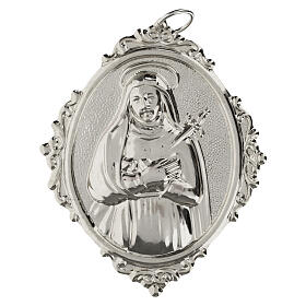 Medaglione confraternite ottone Addolorata