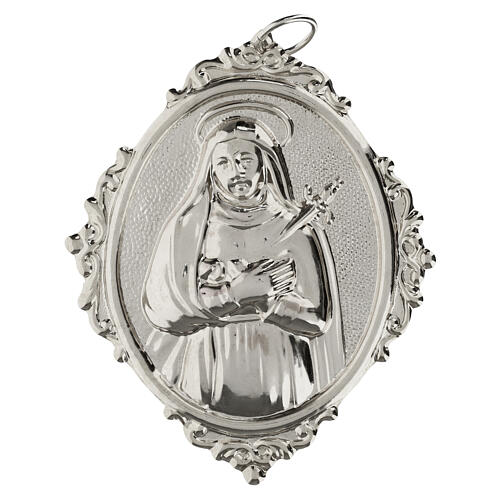 Medaglione confraternite ottone Addolorata 2