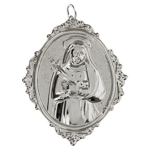 Medaglione confraternite ottone Addolorata 4
