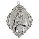 Medaglione confraternite ottone Addolorata s4