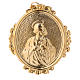 Confraternity Medal, Saint Peter in brass s1