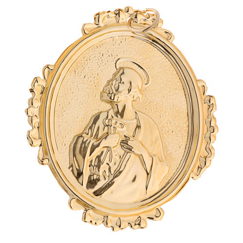 Medalion konfraterni Świętego Piotra mosiądz 2